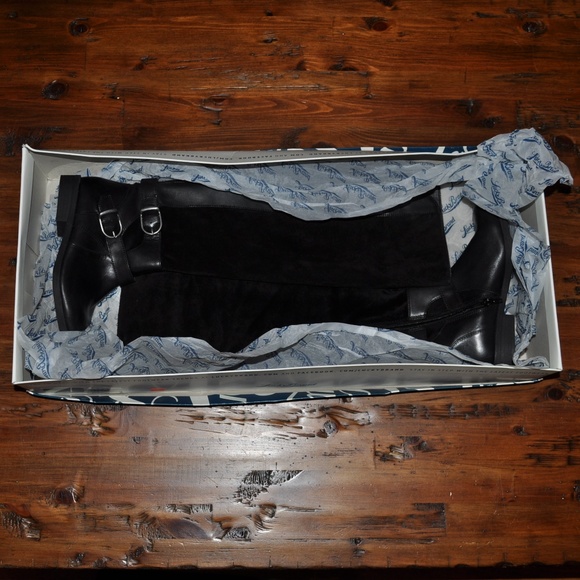 Lucky Brand Shoes - New LUCKY BRAND Black Zosha Over The Knee Boot NWT